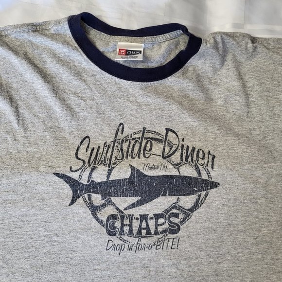 CHAPS SURFSIDE DINER NEW YORK SHORT SLEEVE SHIRT SIZE XL MEN'S FASHION WEAR - Picture 2 of 14